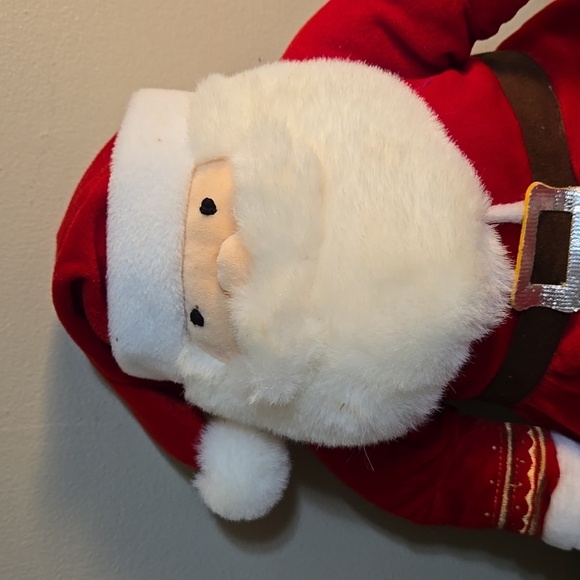 Vintage Hallmark Polar Express Battery Operated Plush Santa - Picture 2 of 6